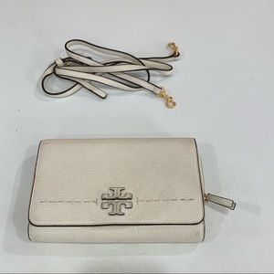 Tory Burch McGraw Leather Crossbody Wallet